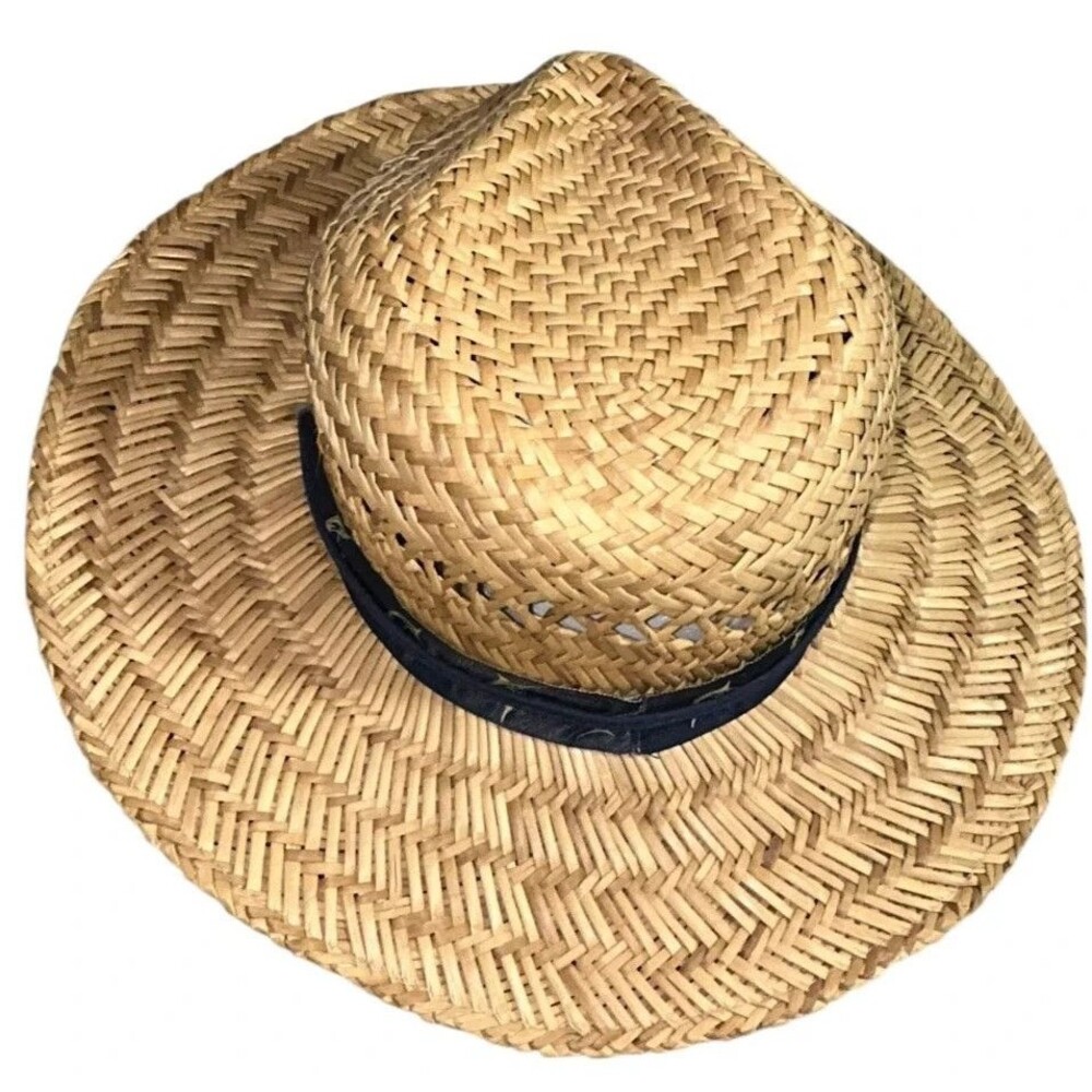 Shade Shack Large Wide Brim Beach Hat Adjustable Strap Outdoor Summer Mens - Picture 5 of 14